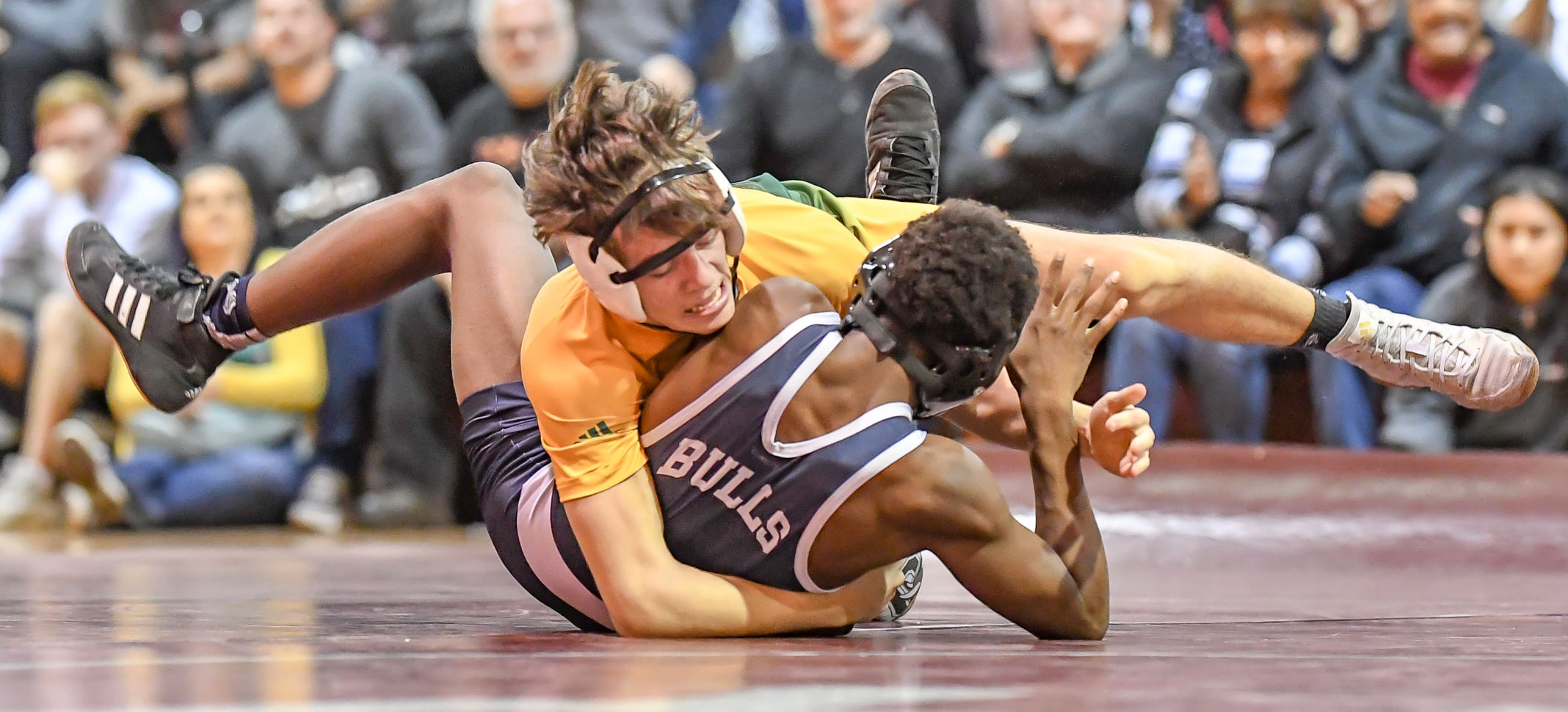 Wednesday night high school wrestling action